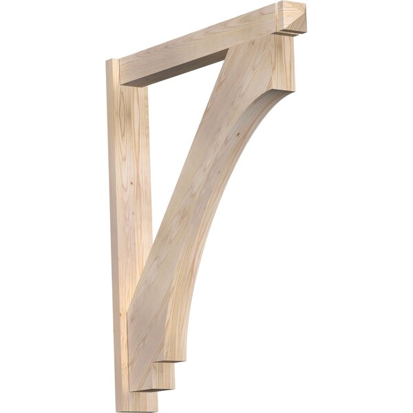 Ekena Millwork Imperial Arts & Crafts Smooth Outlooker, Douglas Fir, 5 1/2"W x 38"D x 46"H OUT06X38X46IMP03SDF - main